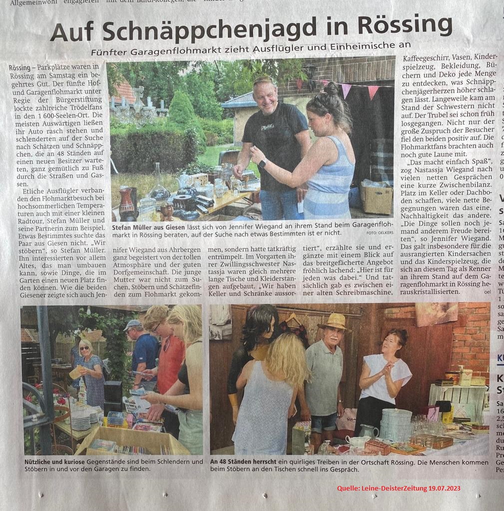 Bericht Leine-Deister-Zeitung